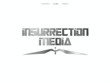 Tablet Screenshot of insurrectiontv.com